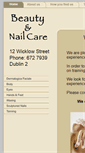 Mobile Screenshot of beautyandnailcare.net